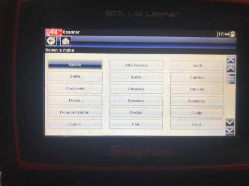 Snapon Snap-On Solus Ultra Diagnostic Scanner Scan Tool