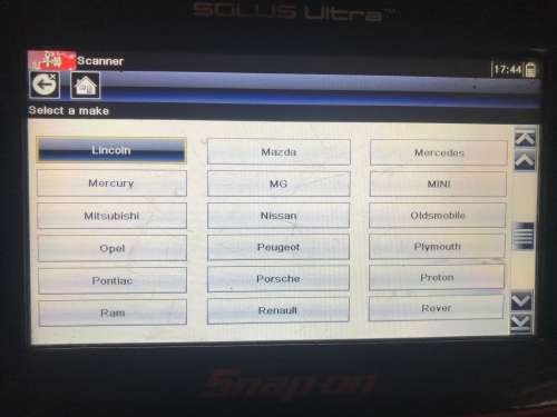 Snapon Snap-On Solus Ultra Diagnostic Scanner Scan Tool