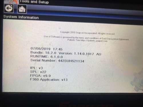 Snapon Snap-On Solus Ultra Diagnostic Scanner Scan Tool