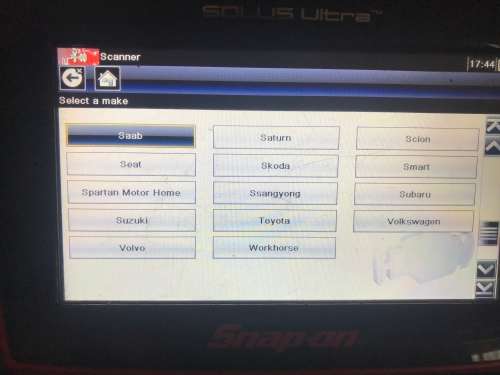 Snapon Snap-On Solus Ultra Diagnostic Scanner Scan Tool