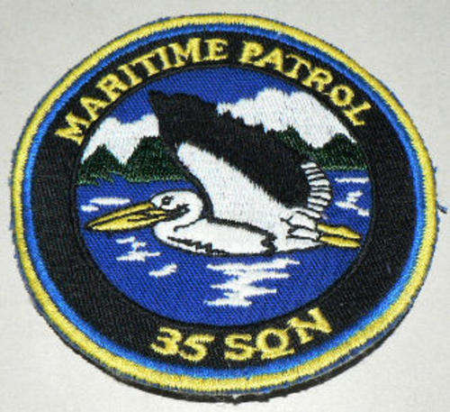 SAAF Aircrew Cloth Badge / patch 35 Squadron Ops