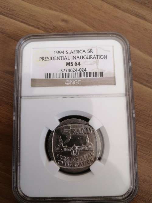 Commemorative R5 coin Lot 1