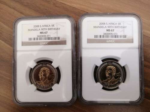 Commemorative R5 coin Lot 1