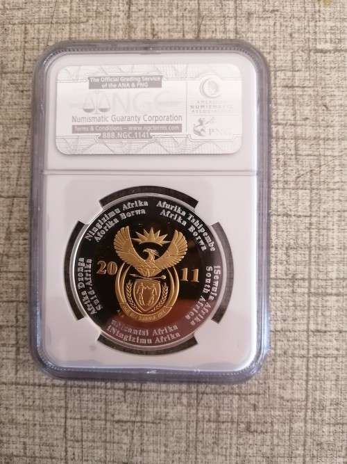 2011 SARB Proof Crown Graded PF69