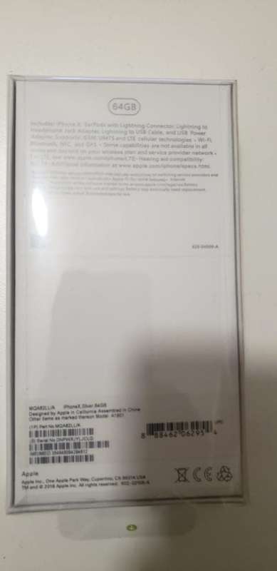 brand new iphone x