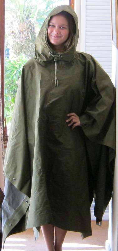 SADF RAIN PONCHO / RAIN COAT