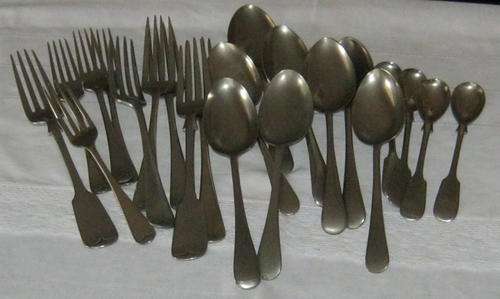 SILVER PLATED & NICKEL SILVER CUTLERY