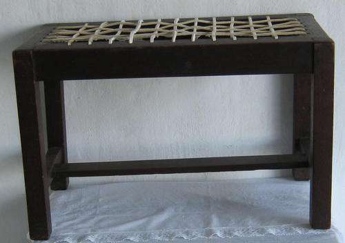 VINTAGE WOODEN RIEMPIE STOOL