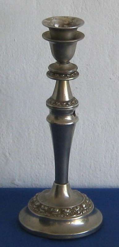 SILVER PLATED CANDLESTICK
