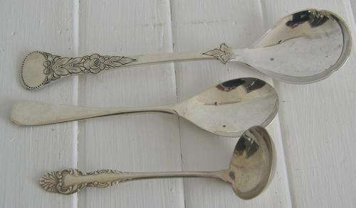 3 SILVER PLATED SPOONS - INCLUDING BRITISH AIRWAYS SPOON