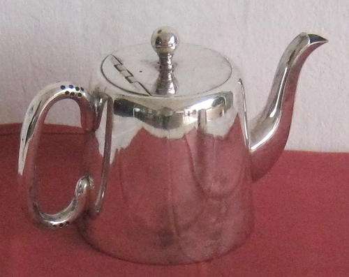 SHEFFIELD PLATE TEA POT - EPNS
