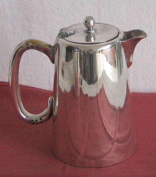 SILVER PLATE COFFEE OR HOT WATER POT