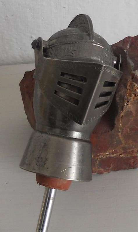 VINTAGE BOTTLE POURER - ARMOURED KNIGHT