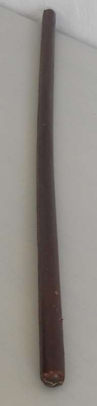 LEATHER COVERED SWAGGER STICK