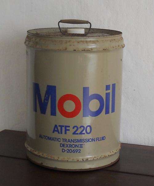 20 L MOBIL TIN CAN