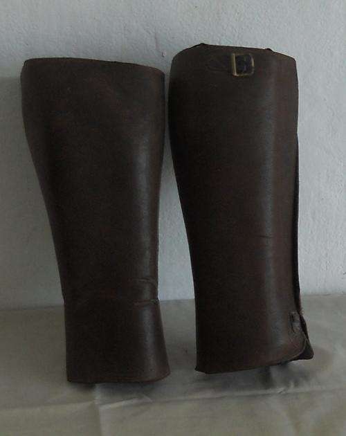 LEATHER MILITRAY PUTTEES / PUTTIES