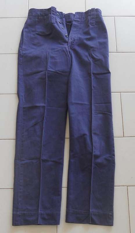 SA NAVY BLUE FATIGUE TROUSERS