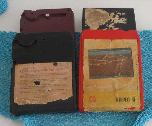 OLD 8 TRACK TAPES