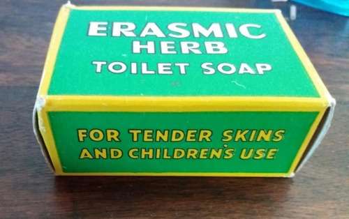 Antique ? Erasmus Herb Toilet Soap. Boxed and in good condition