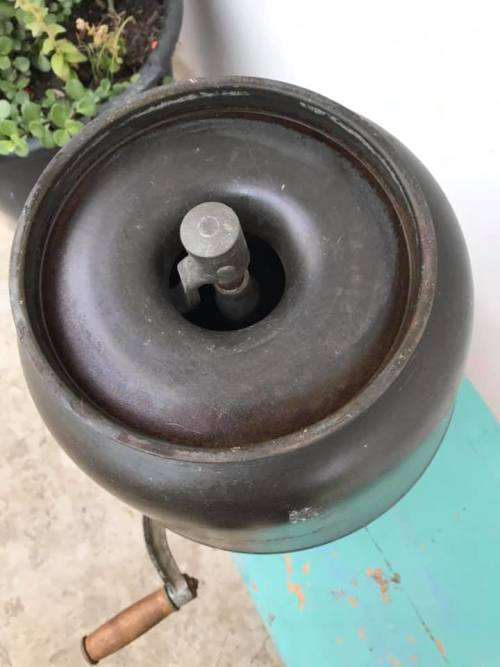 VINTAGE METAL BUTTER CHURN made in Sweden