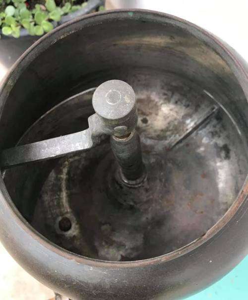 VINTAGE METAL BUTTER CHURN made in Sweden