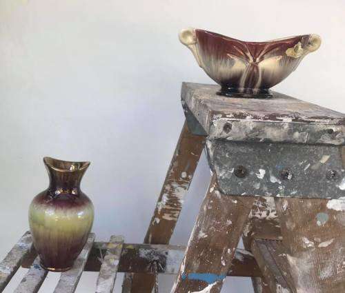 VINTAGE WEST GERMAN & KERAMIK VASES