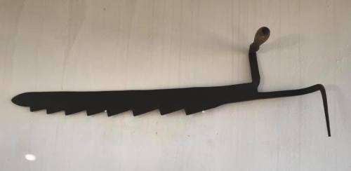 RARE ANTIQUE HAY BALE CUTTER