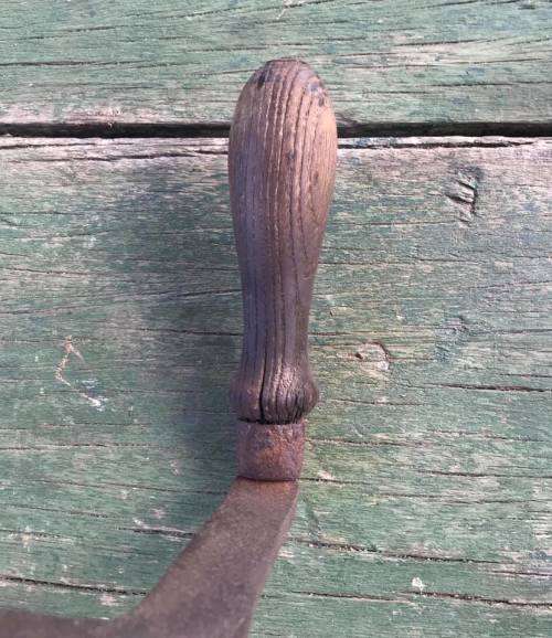 RARE ANTIQUE HAY BALE CUTTER