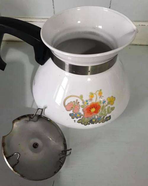 CORNING WARE TEAPOT - Rare Wildflower design