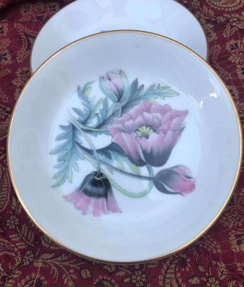 2 ROYAL WORCESTER PIN PLATES