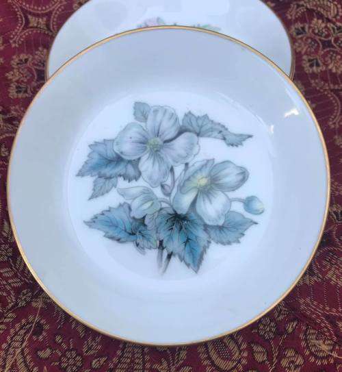 2 ROYAL WORCESTER PIN PLATES