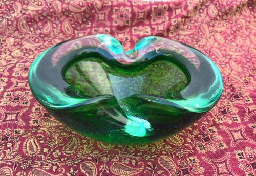 MURANO GLASS DISPLAY ASHTRAY