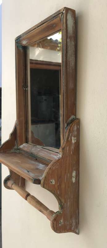 OLD OREGON PINE MIRROR