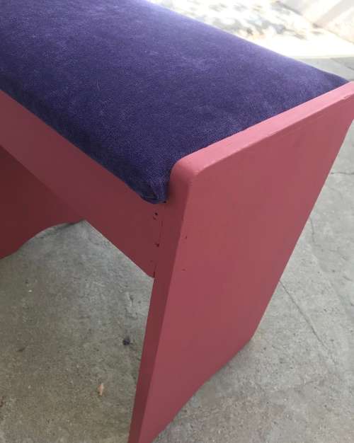 RETRO STORAGE / DRESSING TABLE STOOL