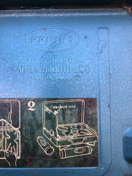 VINTAGE PRIMUS CAMPING STOVE made in Sweden