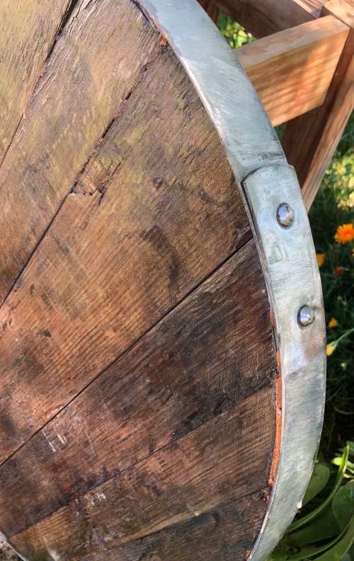 WINE BARREL `TABLE TOP`