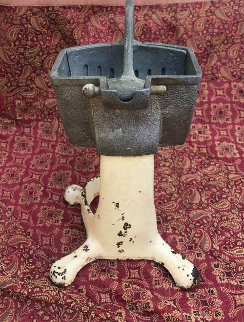VINTAGE POTATO RICER rare with a stand