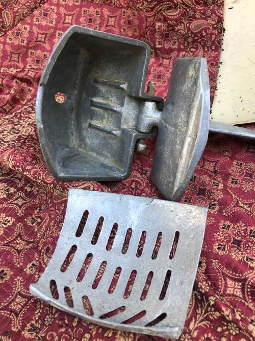 VINTAGE POTATO RICER rare with a stand