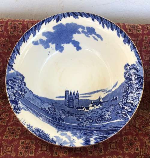 BURLEIGH WARE SERVING DISH Britain Beautiful Balmoral Castle