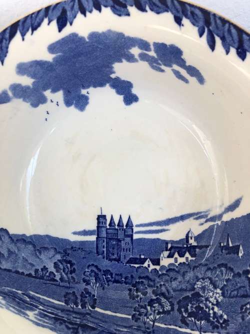 BURLEIGH WARE SERVING DISH Britain Beautiful Balmoral Castle