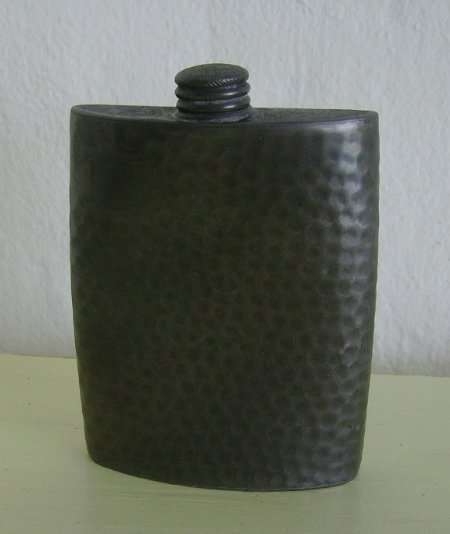 SHEFFIELD PEWTER FLASK - MADE IN ENGLAND
