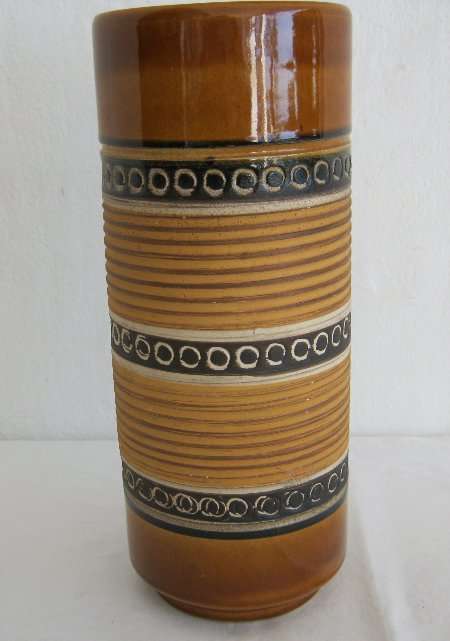 TALL CERAMIC VASE MADE IN GERMANY