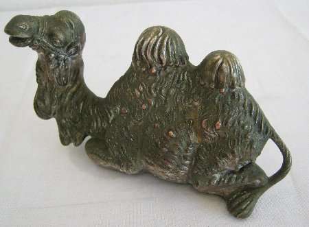 SILVER METAL CAMEL FROM ISRAEL