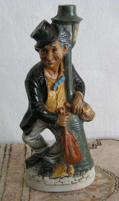 HAND PAINTED BOTTLE - MADE IN ITALY