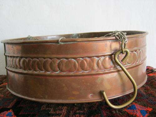 COPPER KITCHEN DECOR OR PLANT HANGER