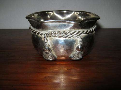 SILVER PLATED BON BON DISH