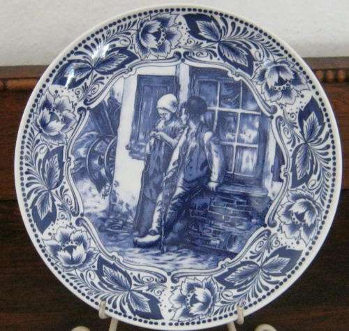 DELFTWARE PLATE - DE KRUIK HOLLAND