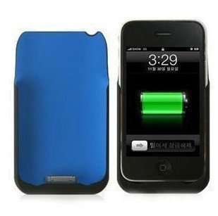 External Power Pack Emergency Battery Charger Cover Rechargeable Battery Case for iPhone 3GS & 3G