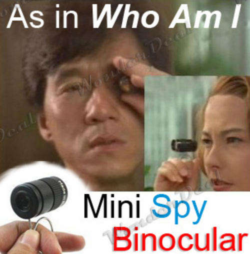 New  2.5x17.5 Spy Mini Pocket Monocular Telescope - idea for Hiking, Camping,Sport, Hunting etc