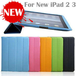 NEW Smart Cover Carry Magnetic Case Stand Flip Pouch for Apple iPad2 / iPad3